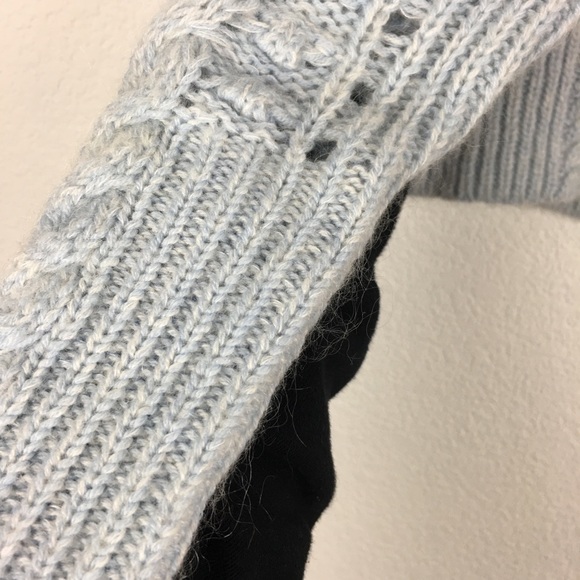 Club Monaco Cable Knit Merino Wool Sweater - Picture 2 of 8